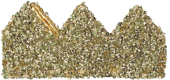 Headband - Rocky - Gold - Tiara (600x600), Png Download