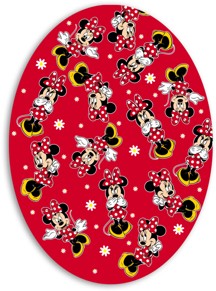 Disney Retro Minnie Mouse Sleeptime Lite - Circle (600x600), Png Download