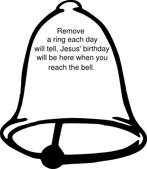 Picture Royalty Free Stock Chain Clipart Black And - Bell Clip Art (516x593), Png Download