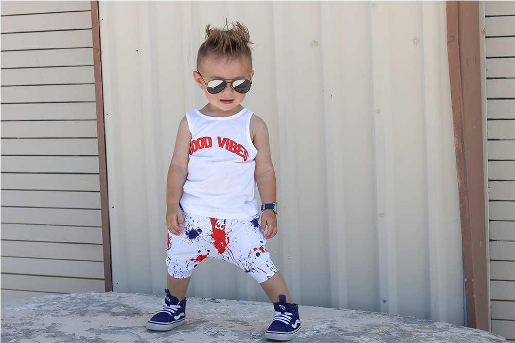 Red & Blue Paint Splash Harem Pants Or Shorts - Harem Pants (1000x1000), Png Download