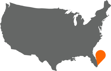 Right - Us Vector Map (450x550), Png Download