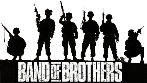Band Of Brothers B1 - Logo Band Of Brothers (500x281), Png Download