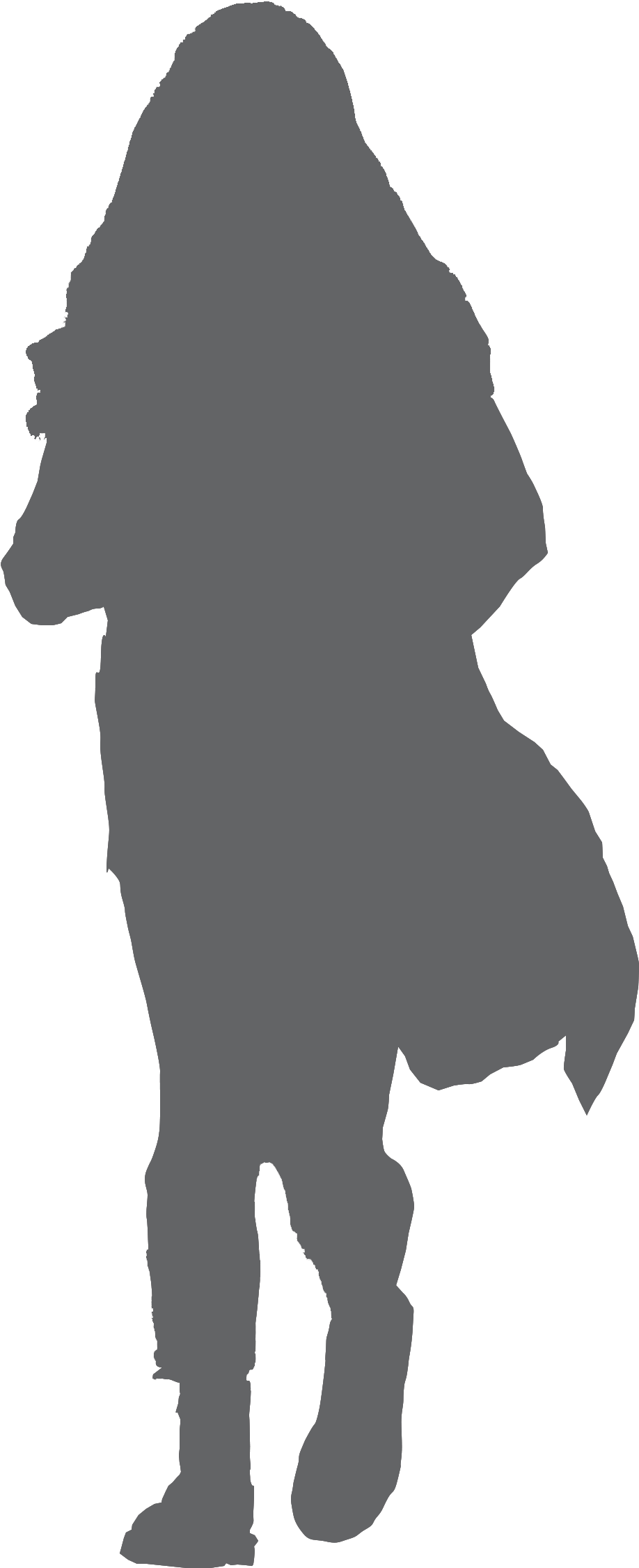 4 A Girl Walking Reminiscing 4 B Girl Walking Reminiscing - Walking (1073x2486), Png Download