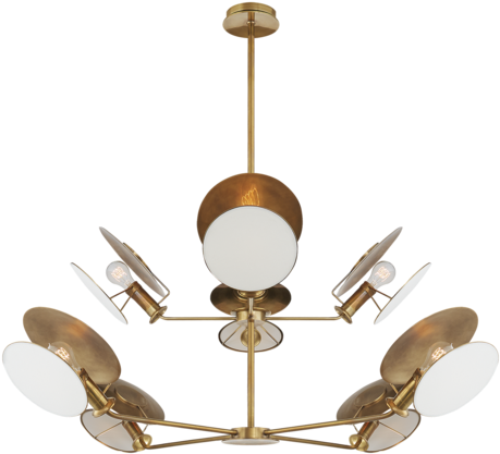 Osiris Large Reflector Chandelier - Chandelier (480x480), Png Download