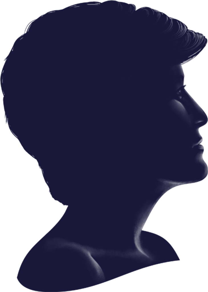 Princess Diana Silhouette (902x1059), Png Download