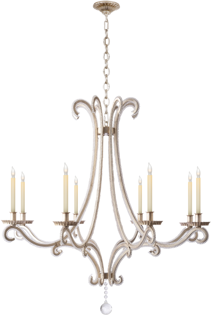 Oslo Large Chandelier - Chc 1550bsl Cg (628x628), Png Download