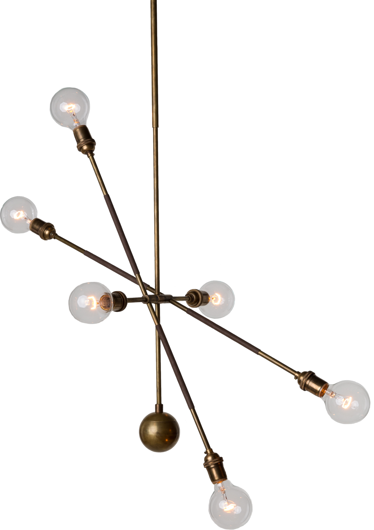 Highwire Tandem, Light, Chandelier, Modern, Frits Porter, - Apparatus Highwire Tandem Small (1248x1768), Png Download