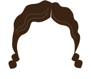 Santa Hat Girl Plate - Notepad Girl (432x433), Png Download