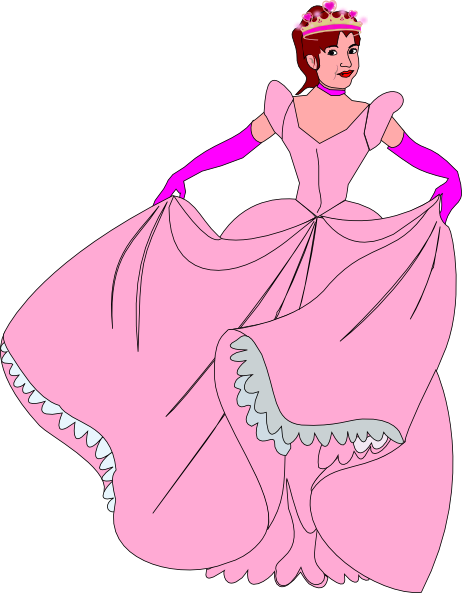 Princess Clip Art - Princess Images With Animations (462x593), Png Download