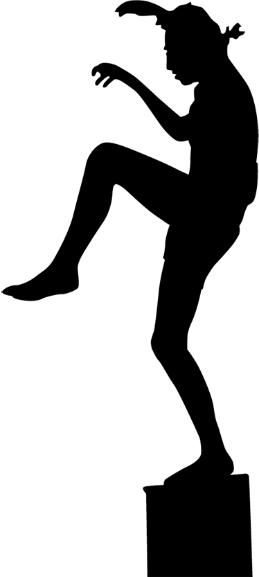 Karate Kid Silhouette At Getdrawings - Karate Kid (374x833), Png Download