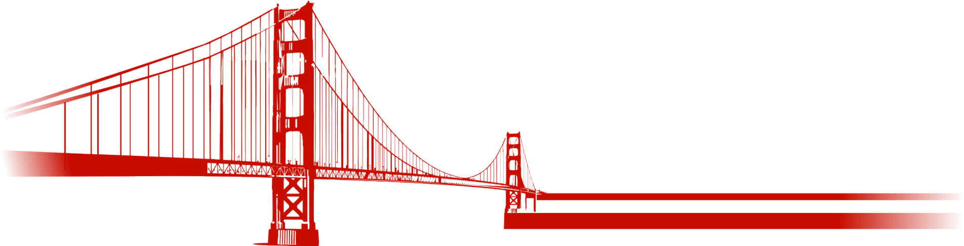 Conceptual Design - Self-anchored Suspension Bridge (1940x485), Png Download