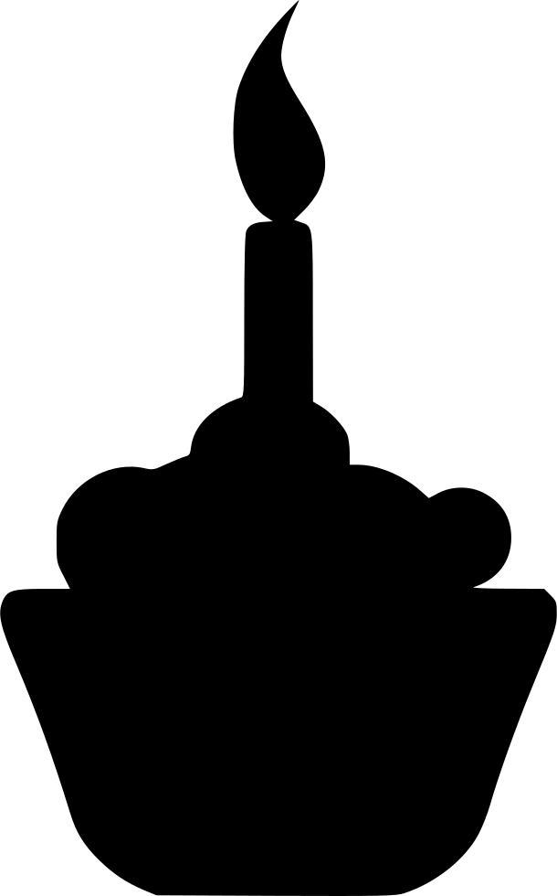 Birthday Cake Pie Eat Sweet Comments - Icon (610x980), Png Download