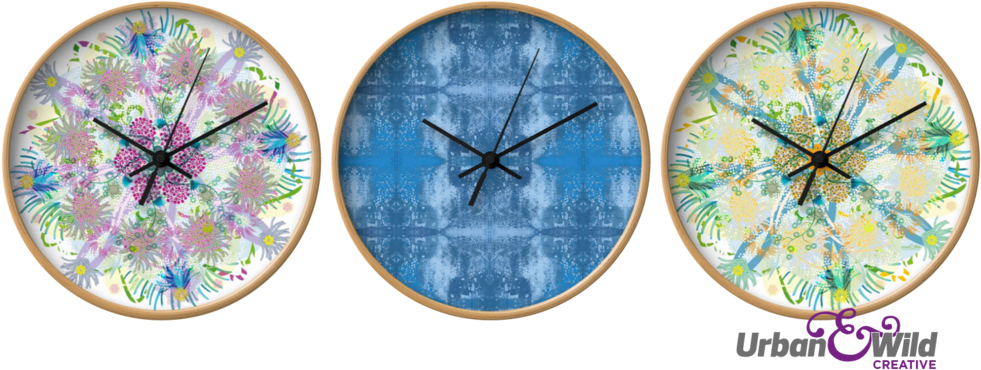 Wild Creative's, Society 6 Store Clocks - Circle (1000x562), Png Download