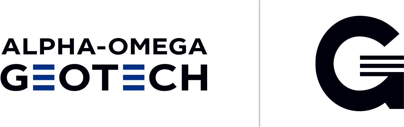 Alpha-omega Geotech Secondary Logos - Graphics (2320x1007), Png Download