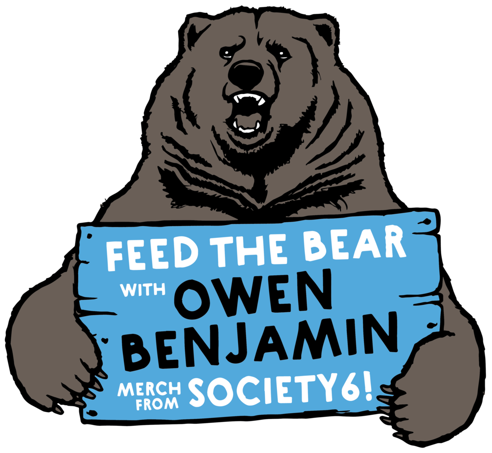 Society6 - 1-01 - Owen Benjamin (1000x920), Png Download