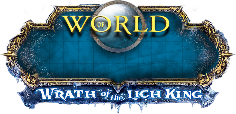 World Of Warcraft Wrath Of The Lich King Png (800x388), Png Download