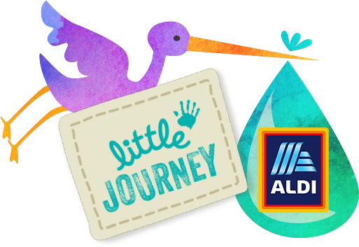 Aldi's Little Journey Joins The Partnership For Pku - Girls' Floral Light Up Pumps (532x395), Png Download