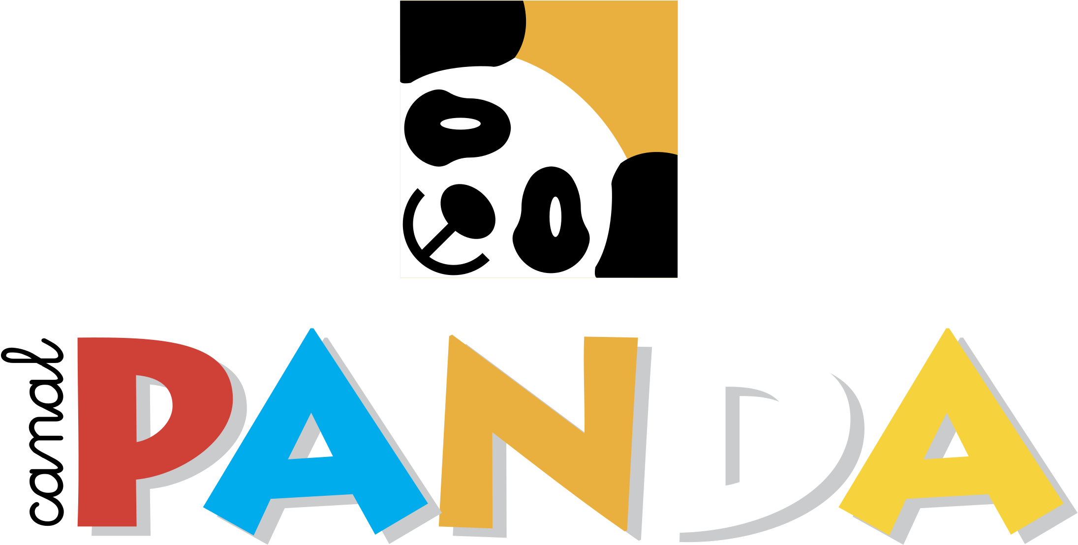 Panda Canal Logo Png Transparent - Canal Panda (2400x2400), Png Download