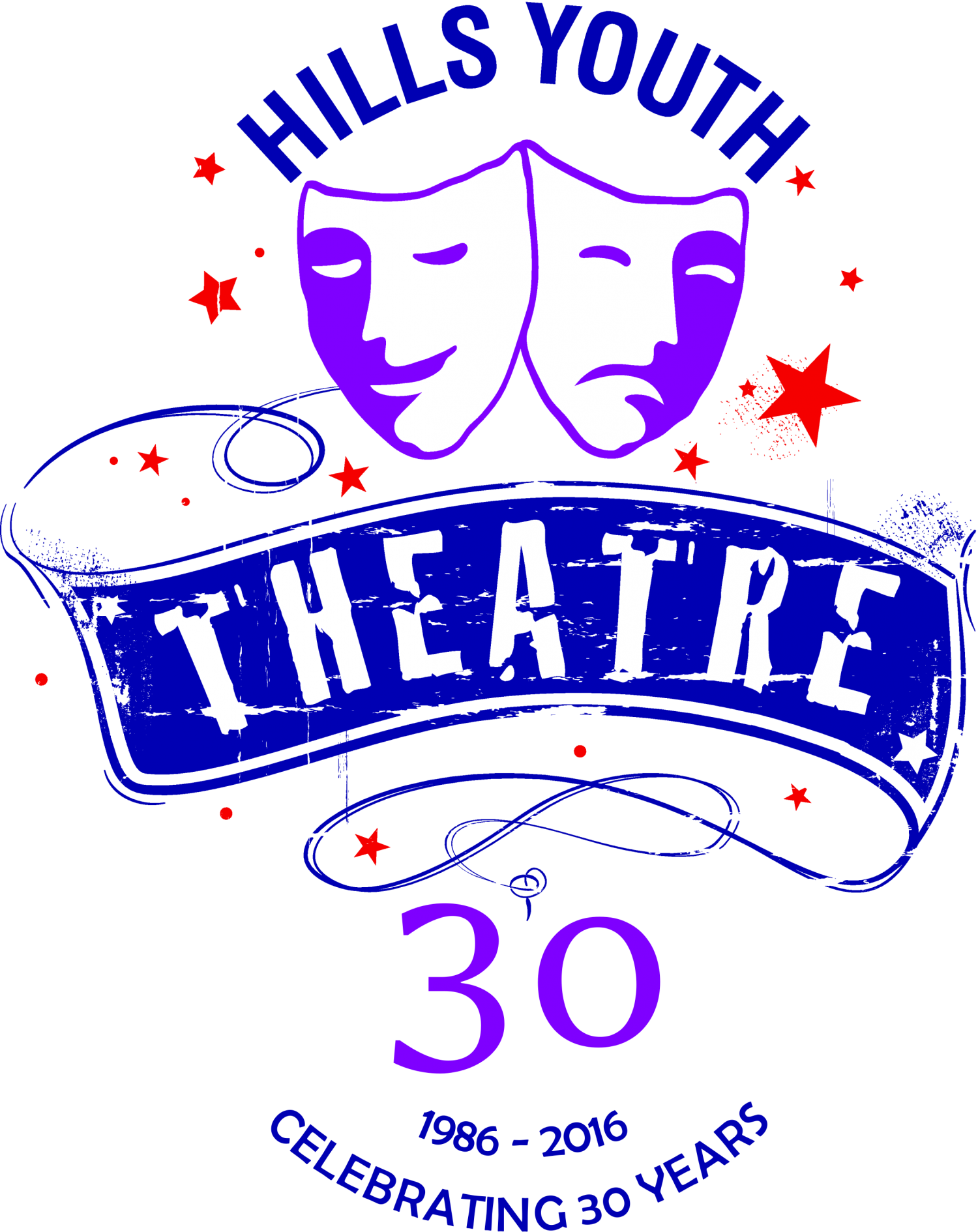 Hills Youth Theatre - Adelaide Youth Theatre Logo (1500x1890), Png Download