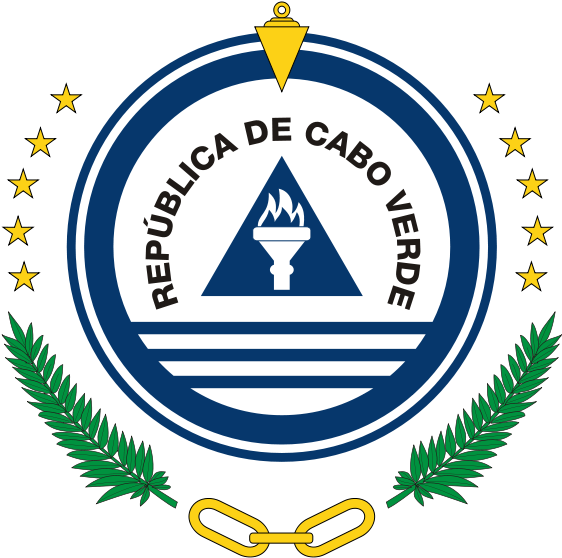 National Arms Of Cape Verde - Symbol Of Cabo Verde (585x585), Png Download