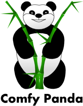 Contest Comfy Panda - Design (569x495), Png Download
