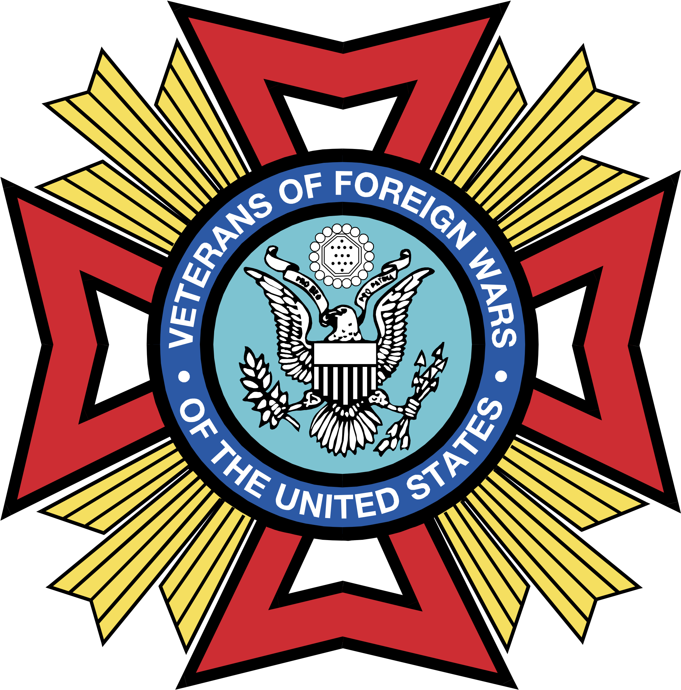 Vfw Logo Png Transparent - Veterans Of Foreign Wars Of The United States Logo (2400x2400), Png Download