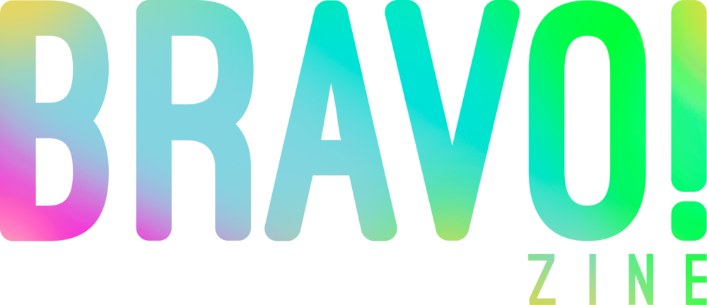 Bravozine Logo Rainbow - Parallel (1000x432), Png Download