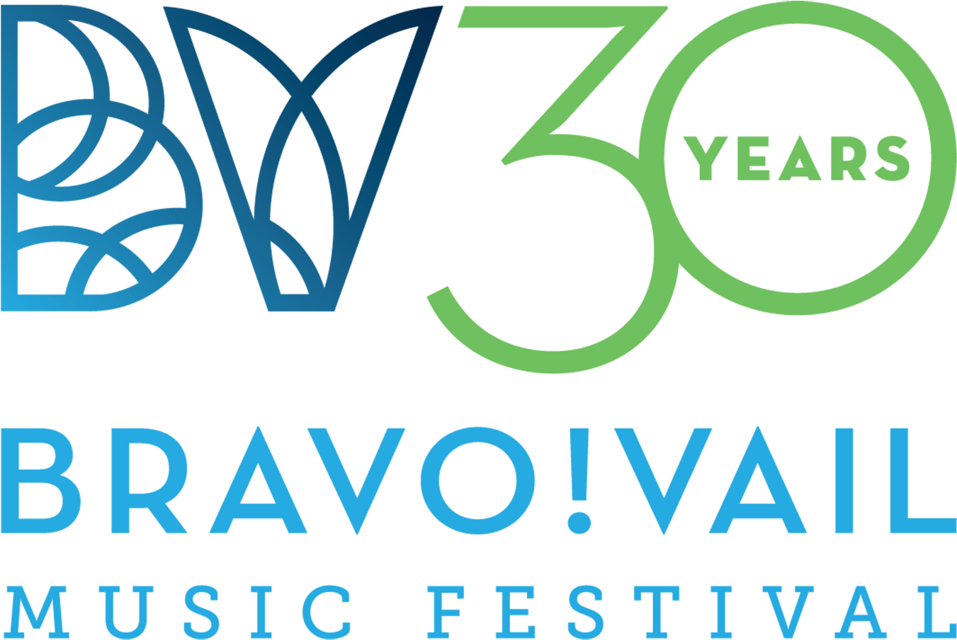 Brv 30 Year Master Logo Color Copy - Bravo Vail 2018 (2000x1200), Png Download