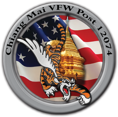 Chiang Mai Veterans Of Foreign Wars Post 12074 2009 - American Flag (450x450), Png Download
