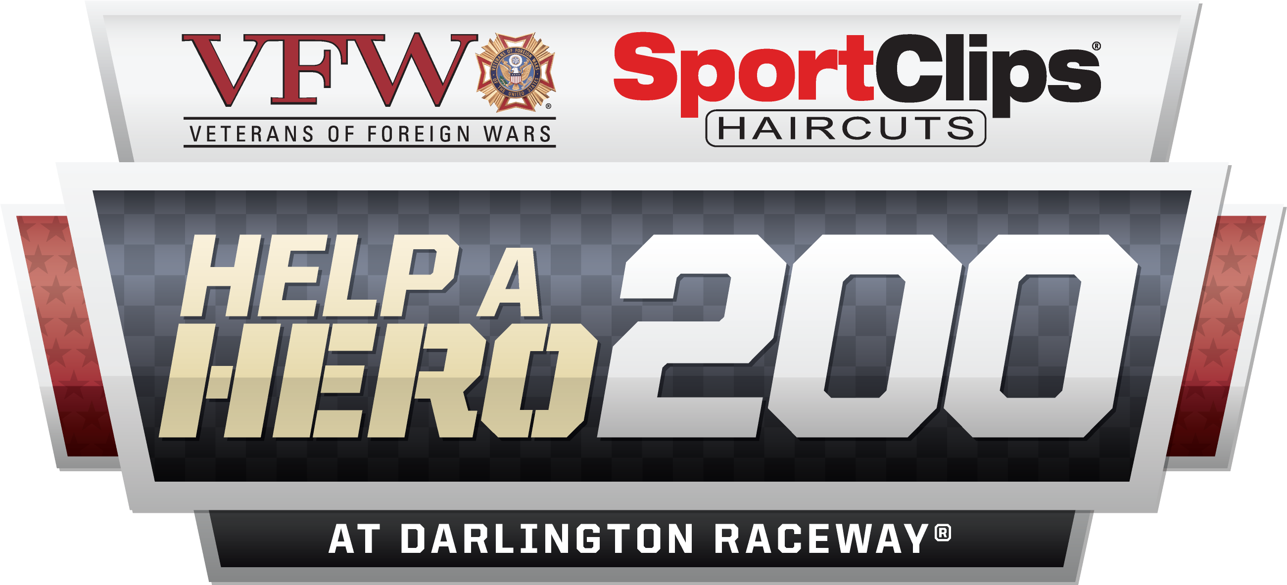 Vfw - Sport Clips (3516x1182), Png Download