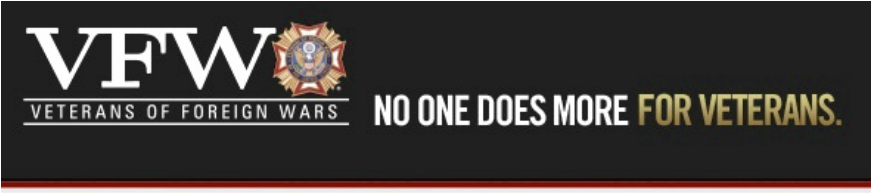 Veterans Of Foreign Wars (872x194), Png Download