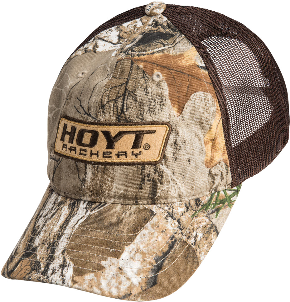Mesh Realtree Edge - Hoyt Realtree Edge Cap W/mesh Back (993x1024), Png Download