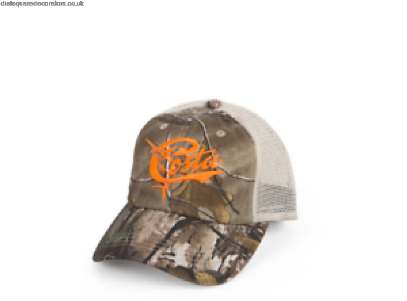 Best Sale Costa Retro Trucker Hat, Realtree® Xtra® - Costa Retro Trucker Hat W/ Snap Slate Blue/stone Adjustable (800x785), Png Download