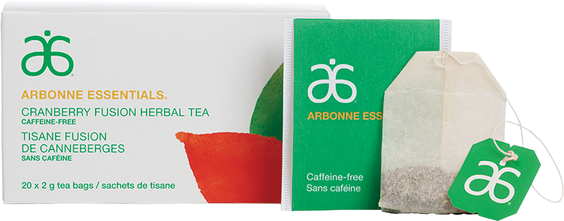 Arbonne Essentials® Cranberry Fusion Herbal Tea - Arbonne Cranberry Fusion Tea (840x900), Png Download