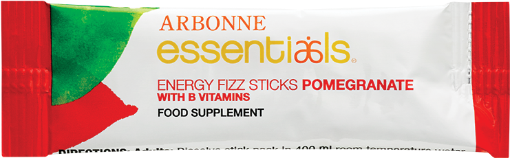 Arbonne Energy Fizz Sticksarbonne Energy Fizz Sticks - Pomegranate (840x900), Png Download