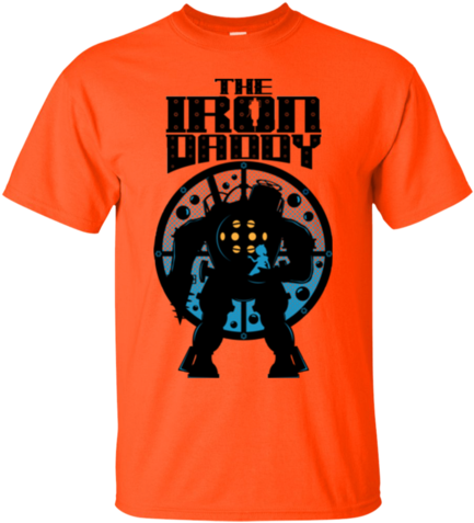 The Iron Daddy T-shirt - Iron Daddy (480x480), Png Download
