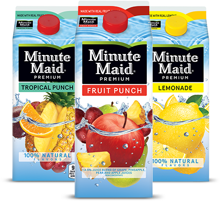 Lemonades & Fruit Drinks - Minute Maid Premium Grape Punch (710x450), Png Download
