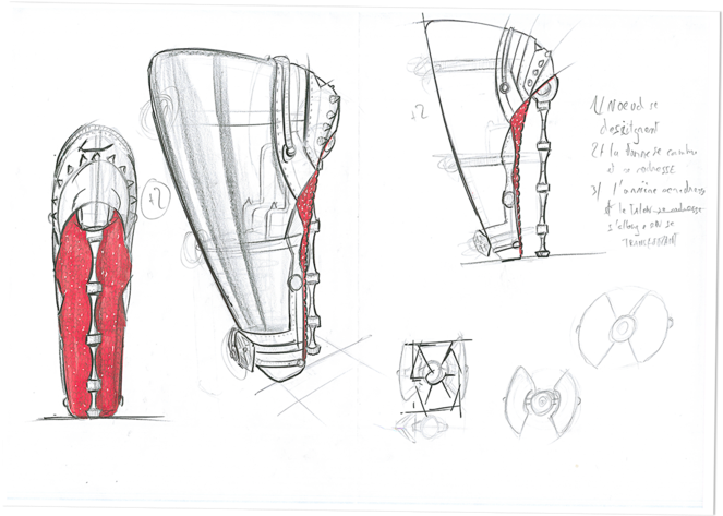 Courtesy Of Christian Louboutin - Christian Louboutin Star Wars (690x513), Png Download