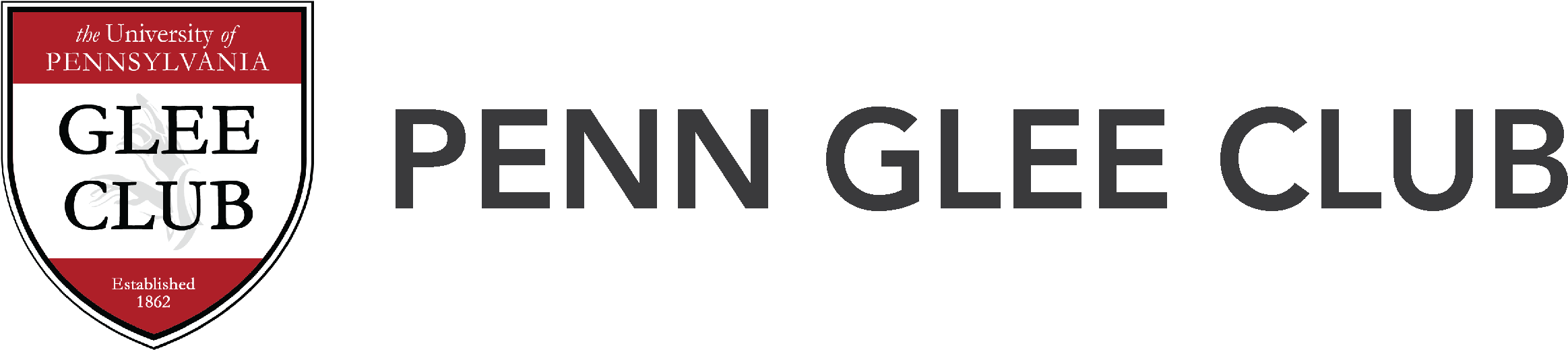 Penn Glee Club - Parallel (2441x596), Png Download