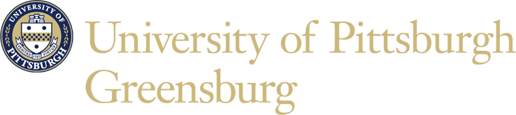 Home - University Of Pittsburgh Greensburg Logo (738x165), Png Download