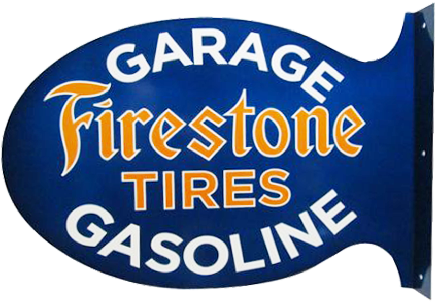 Firestone Tires Flange Sign - Steel (1921x1080), Png Download