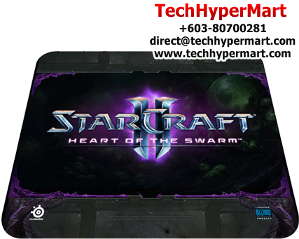 Order Online For Faster Procedure & Shipping - Steelseries Qck Starcraft Ii Heart Of The Swarm Edition (436x350), Png Download