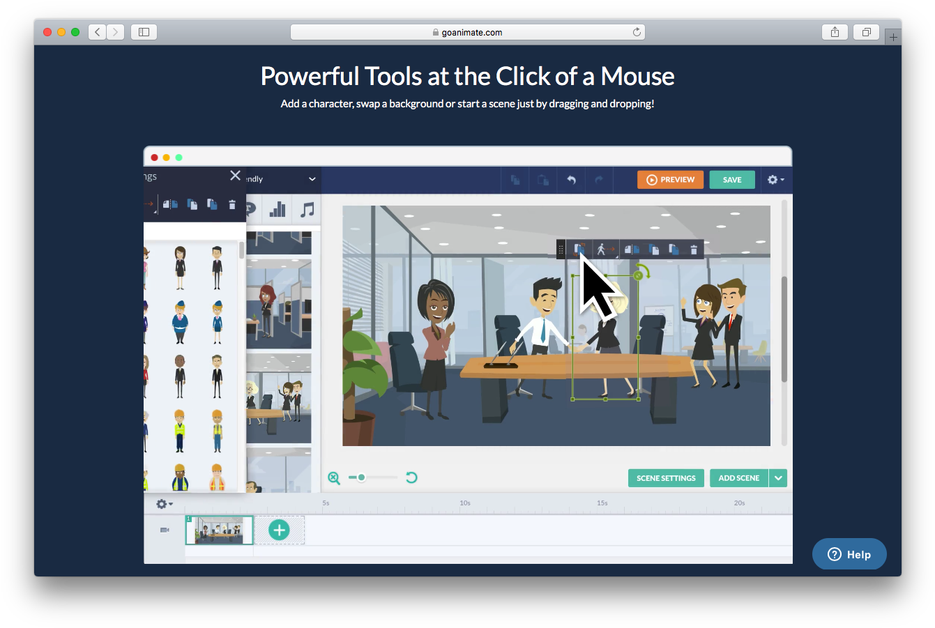 Goanimate Features - Crozdesk (1356x912), Png Download