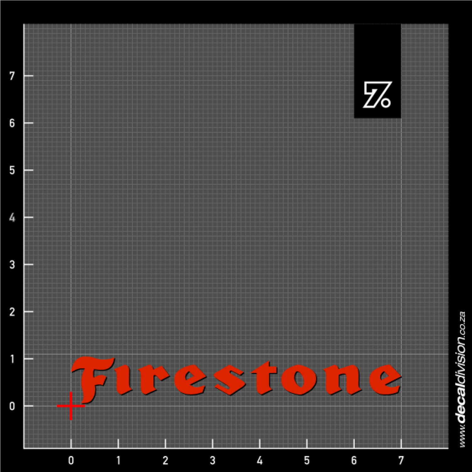 Old English Number 7 (2500x1500), Png Download