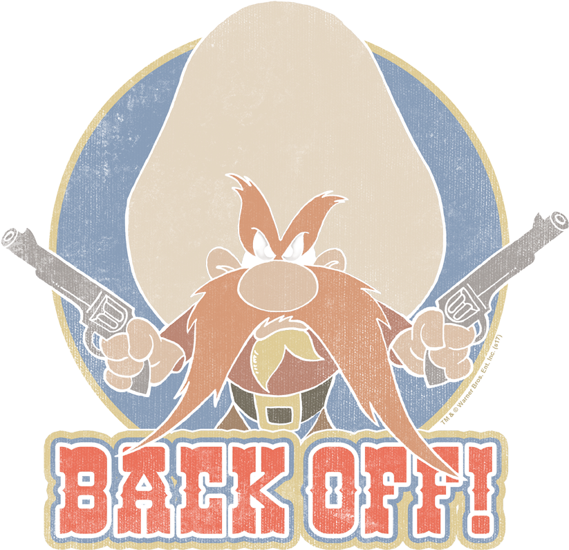Looney Tunes I Said Back Off Kid's T-shirt - Child (850x834), Png Download
