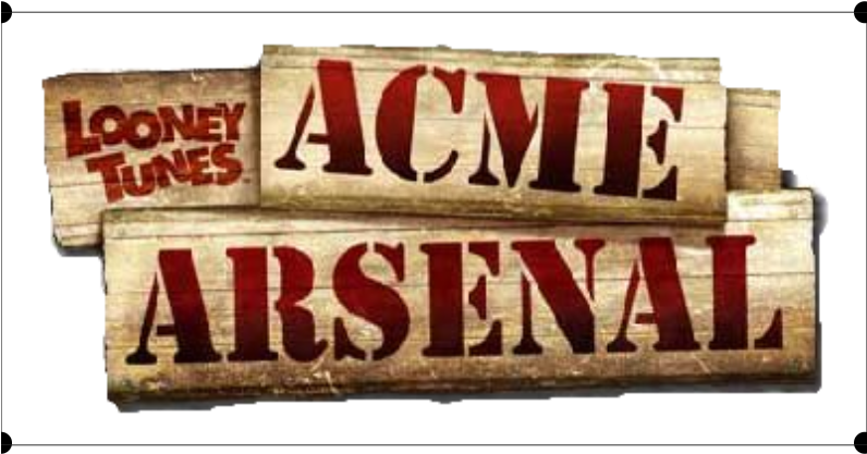 Looney Tunes - Looney Tunes Acme Arsenal [wii Game] (795x888), Png Download