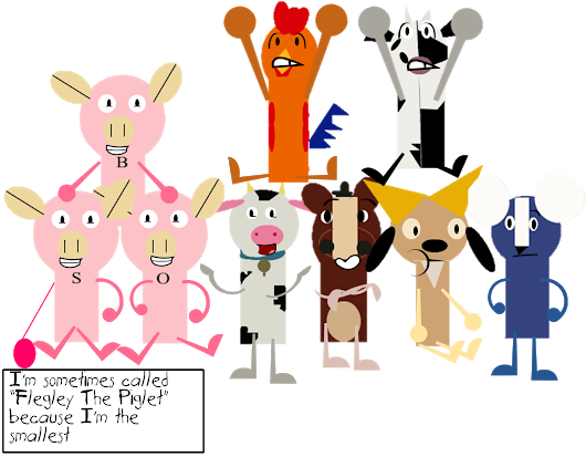 Goanimate And Game). Sorry If I Didn't Add All The - Photograph (530x413), Png Download