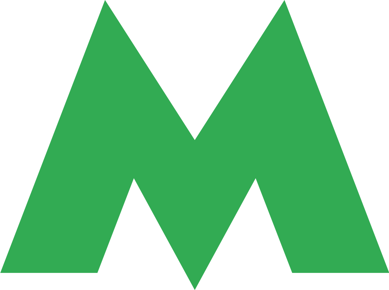 Kyiv Metro Logo - Kyiv Metro Logo Png (1280x953), Png Download