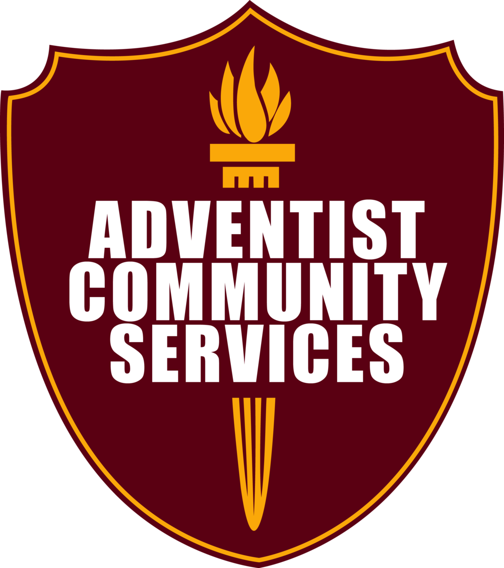 Acs Logo - Seventh Day Adventist Community Services Logo (1000x1126), Png Download