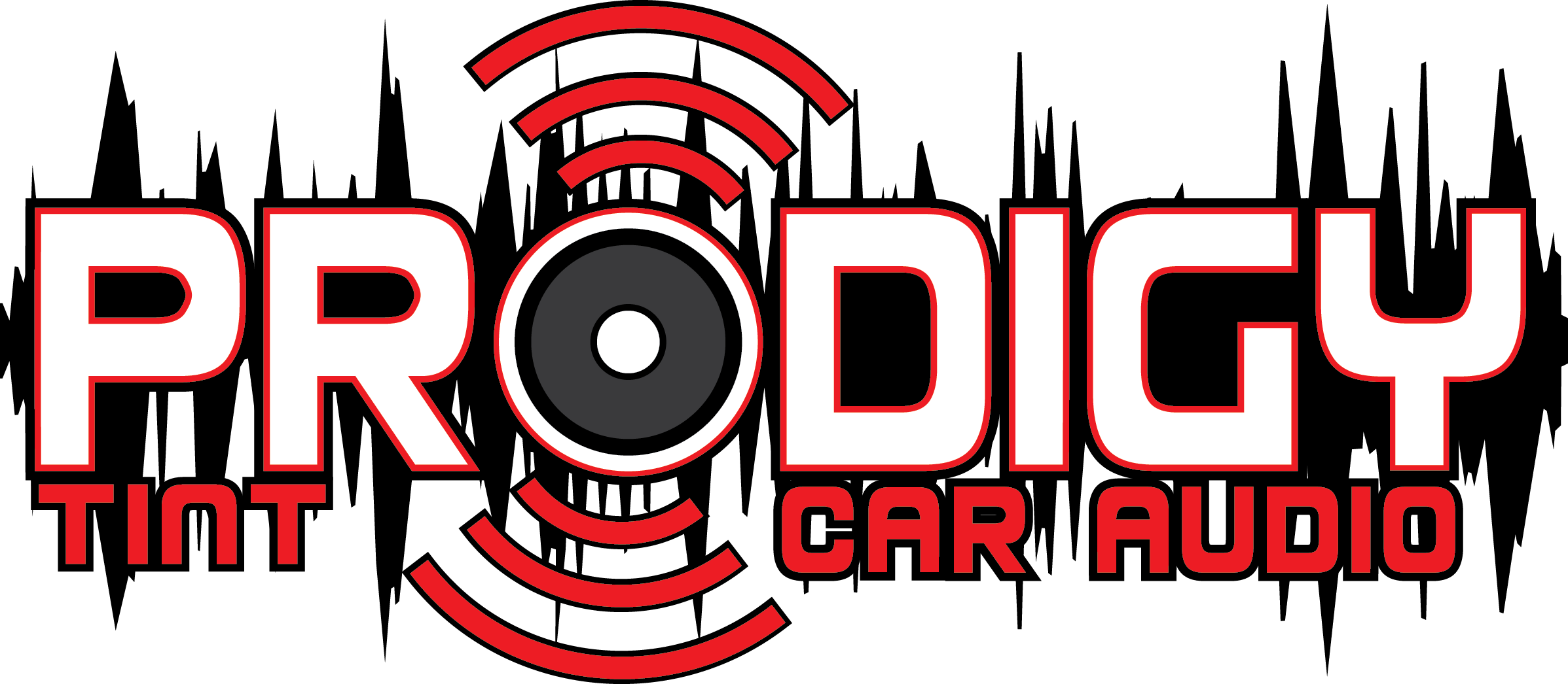 Prodigy Car Audio - Logos Tuning Car Audio (2395x1046), Png Download